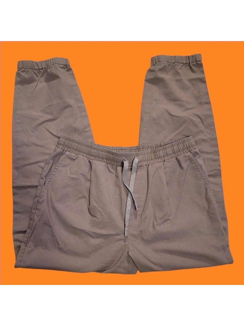 Coofandy Men's Casual Tan Pants Size M